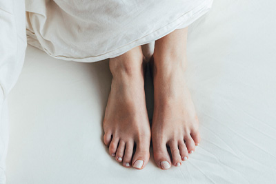 Healthy toes after ingrown toenail treatment in Anaheim and Newport Beach